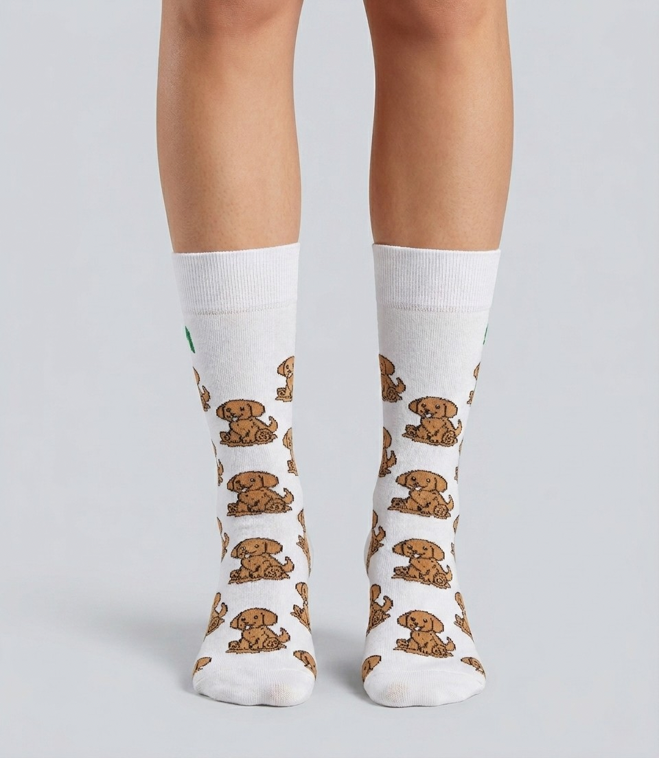 Happy Puppy Socks
