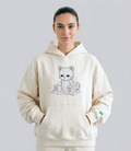 Angry Kitty Heavyweight Hoodie