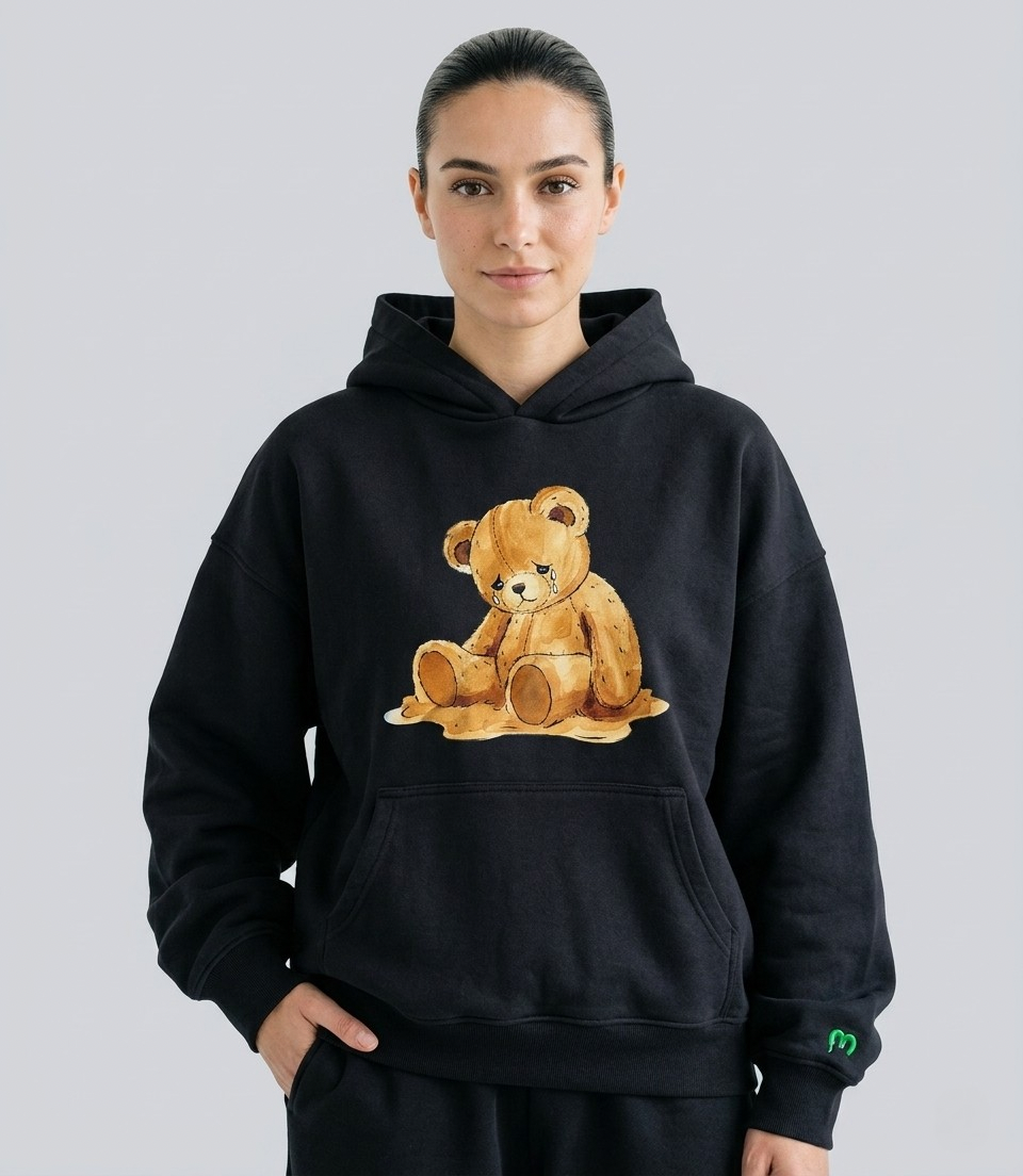 Sad Teddy Heavyweight Hoodie