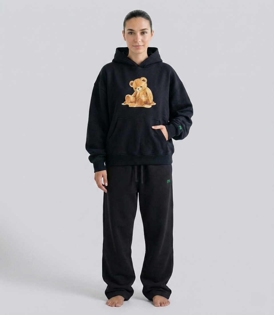 Sad Teddy Heavyweight Hoodie
