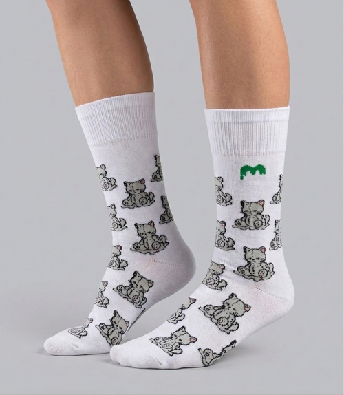 Angry Kitty Socks