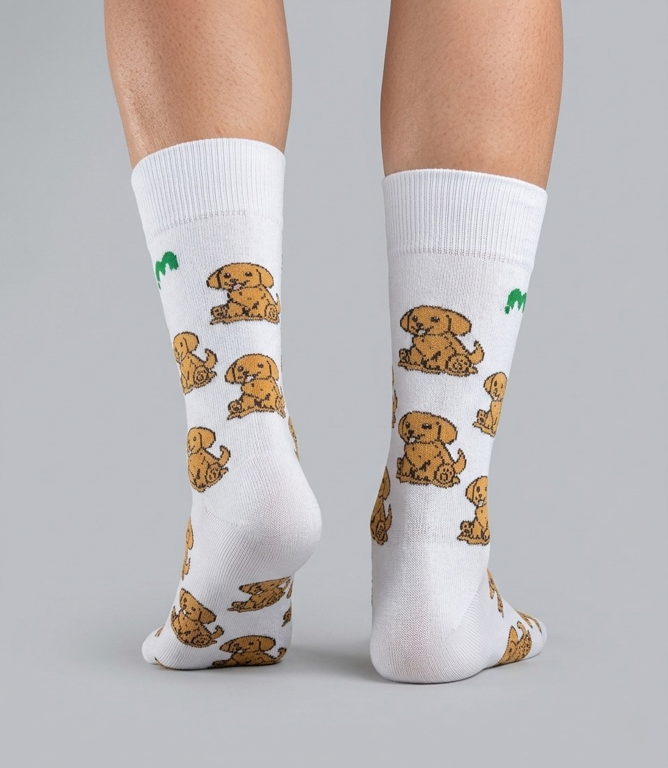 Happy Puppy Socks