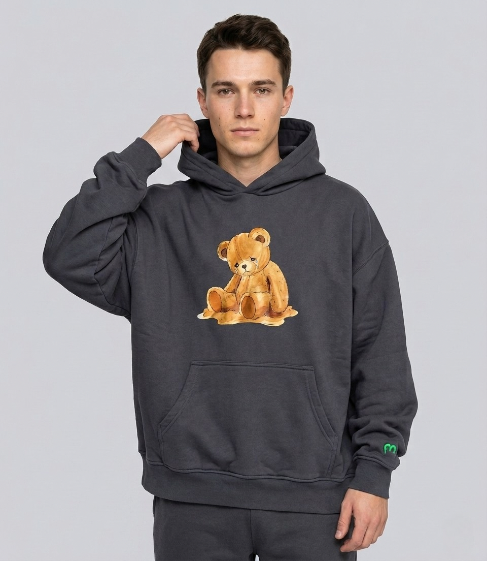 Sad Teddy Heavyweight Hoodie